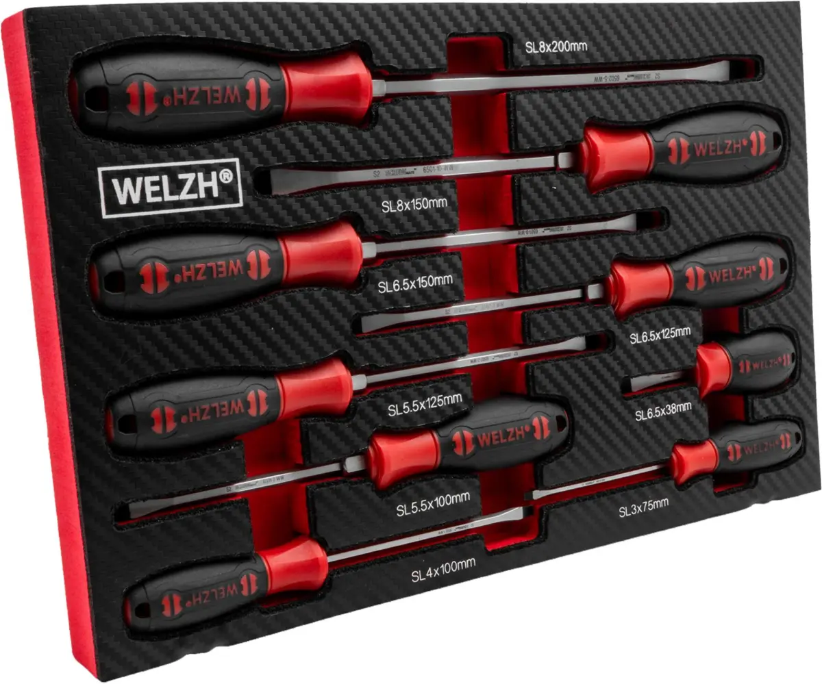 Screw-Mate?; 9-Piece Professional Screwdriver Set SL - Image 2