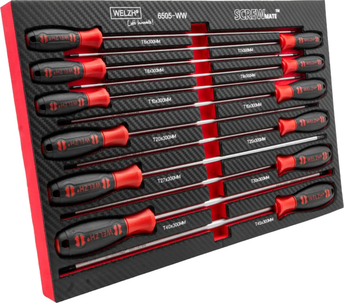 Screw-Mate?; 12-Piece Professional XL Torx Screwdriver Set - Image 2