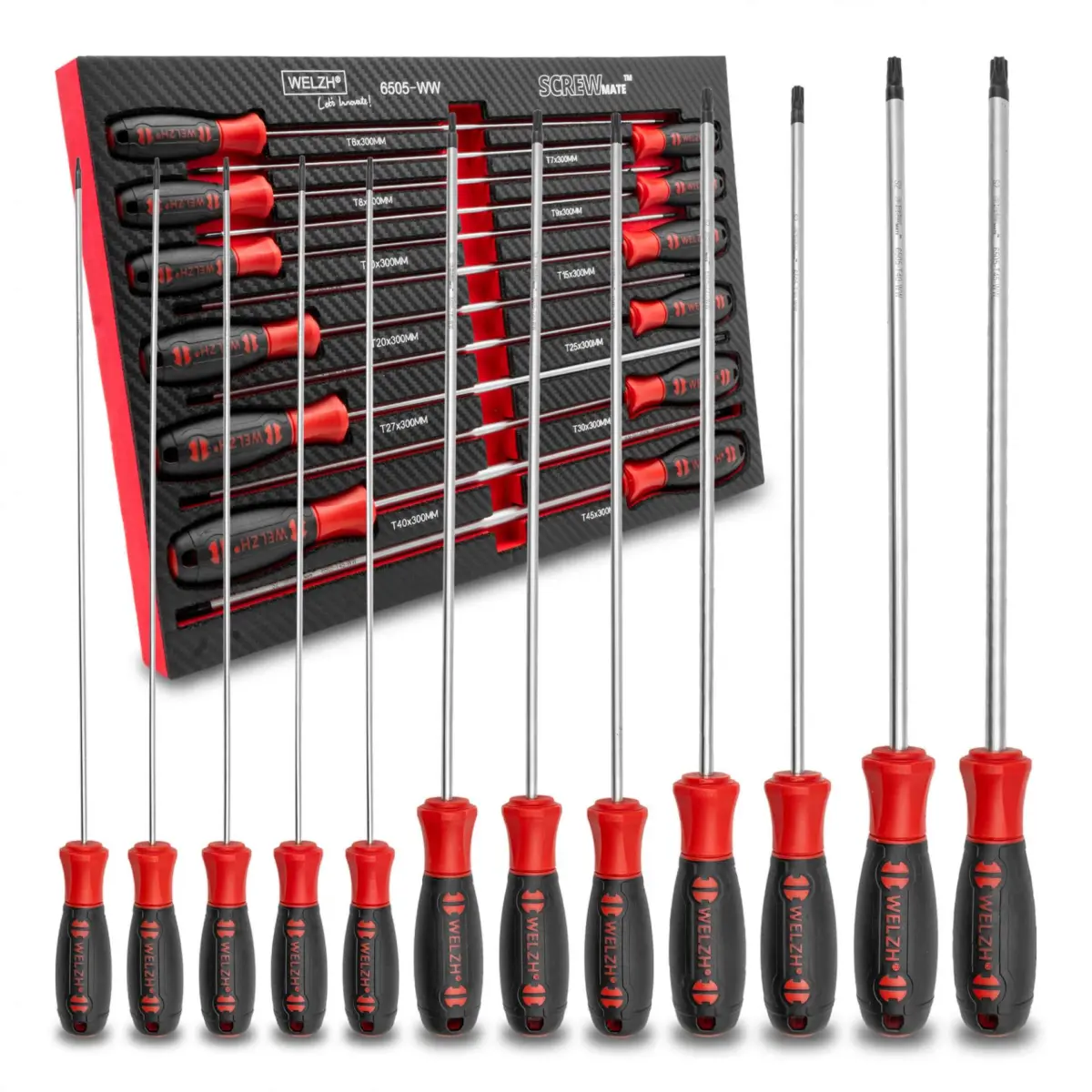 Screw-Mate?; 12-Piece Professional XL Torx Screwdriver Set