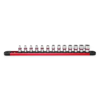 13-Piece 1/4? 6-PT Shallow Socket Set 4-14mm