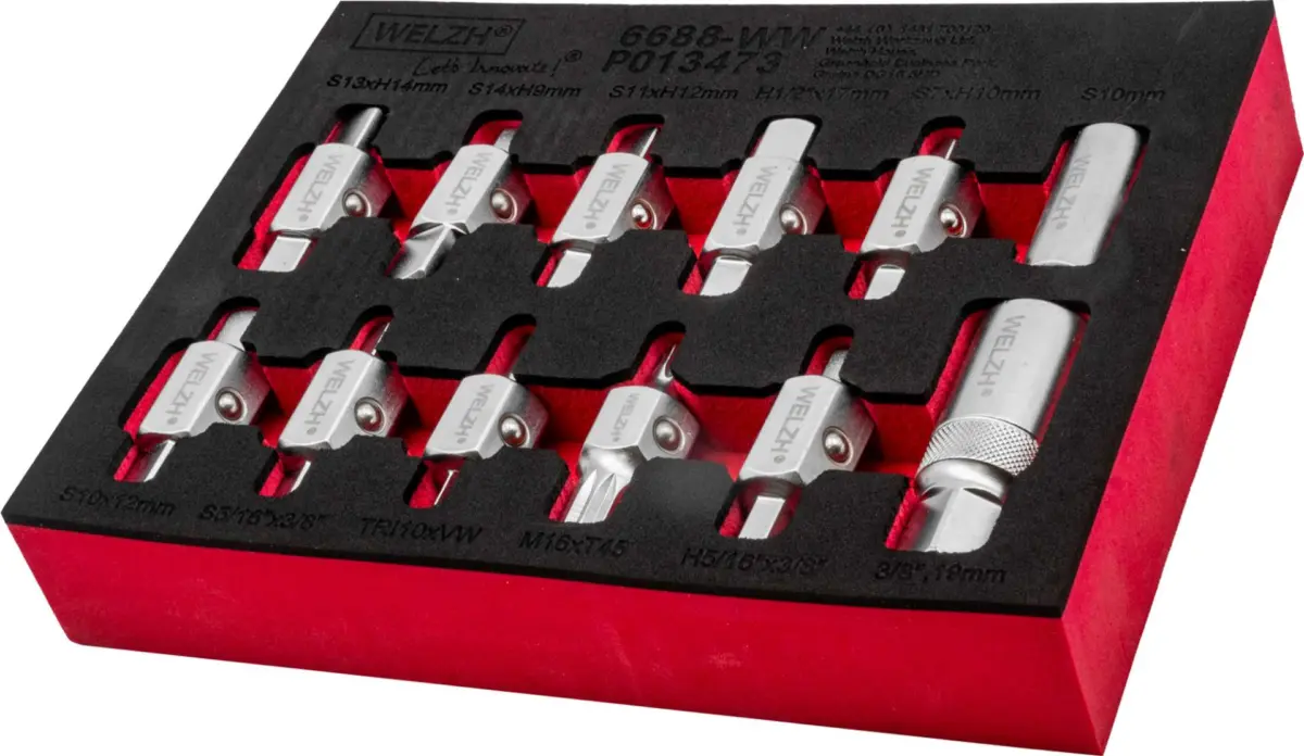 12-Piece Master Male Drain Plug Key Set - Image 2