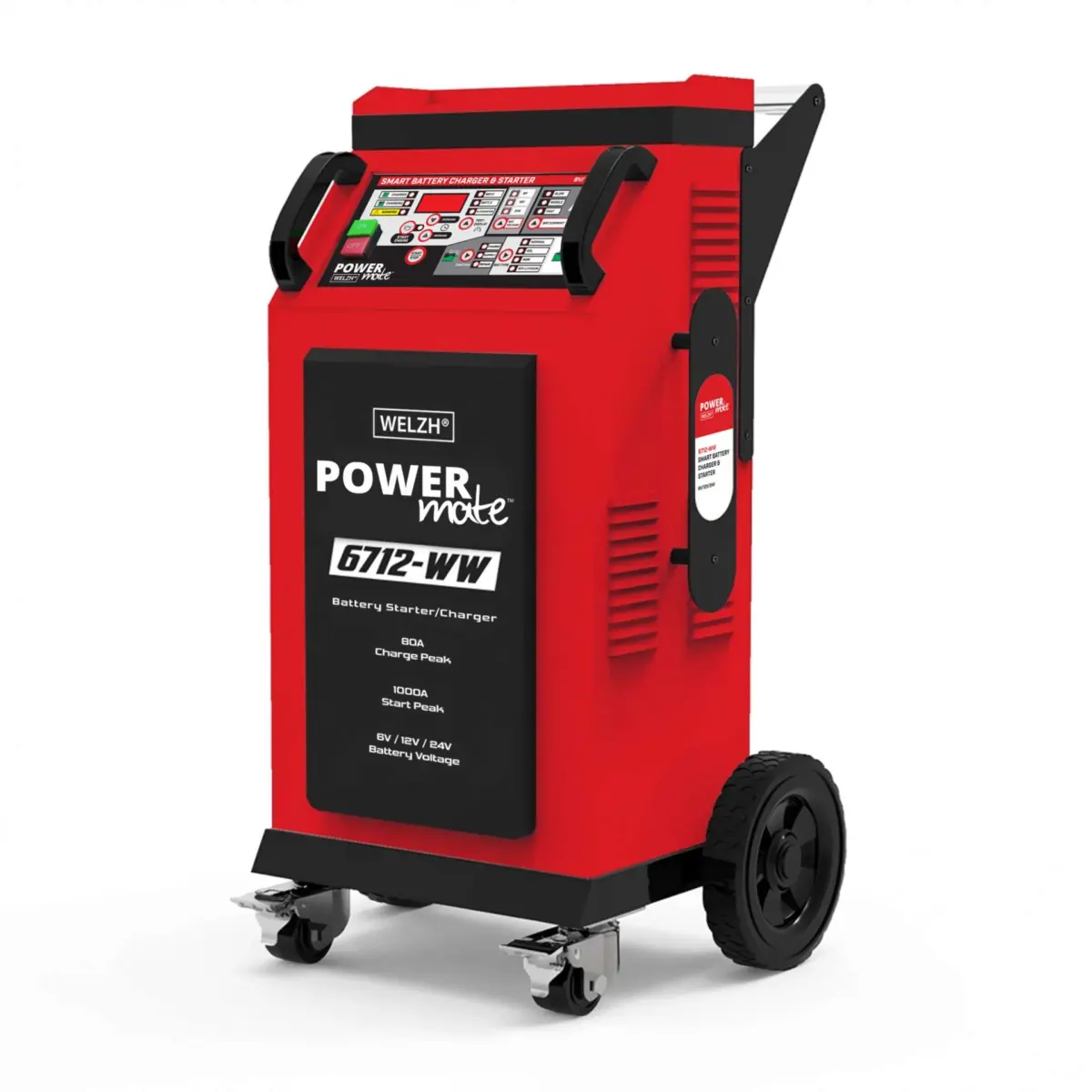 Power-Mate?; 6,12,24-Volt Smart Battery Charger + Starter 1050E