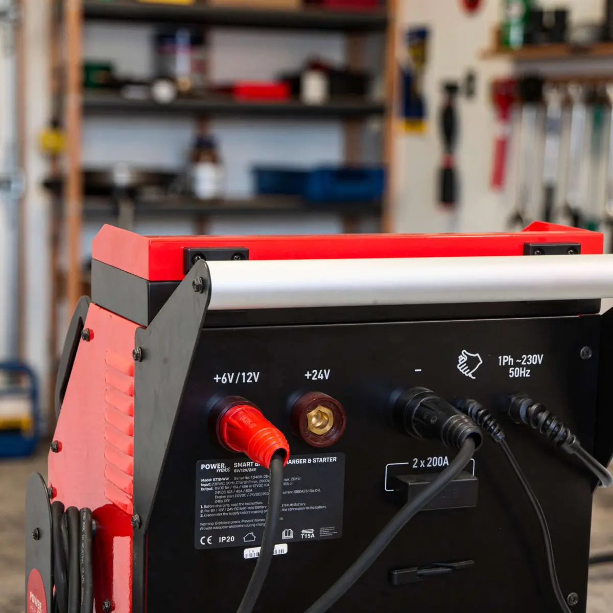 Power-Mate?; 6,12,24-Volt Smart Battery Charger + Starter 1050E - Image 3