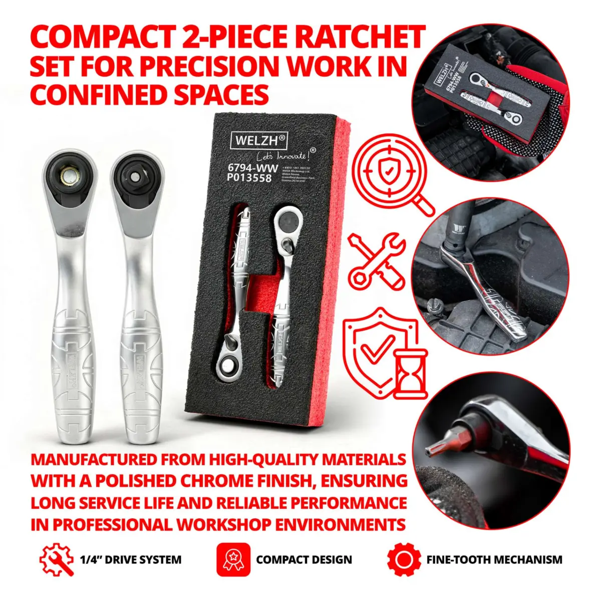 Mini-Mate?; 2-Piece Ratchet Set - Image 3