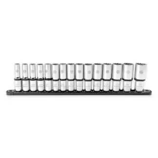 15-Piece 1/2'' Multi-Lok Deep Socket Set