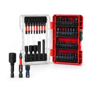 Impact Bit Assortment, 45-Piece 1/4" hex