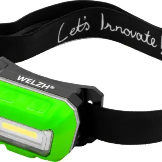Rechargeable Motion Sensor Inspection Head Lamp; Sirius Range (Green)