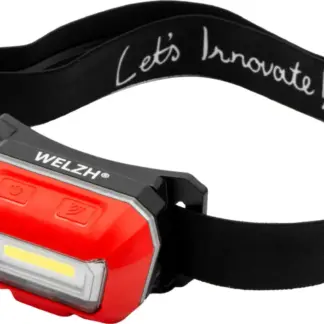 Rechargeable Motion Sensor Inspection Head Lamp; Sirius Range (Red)