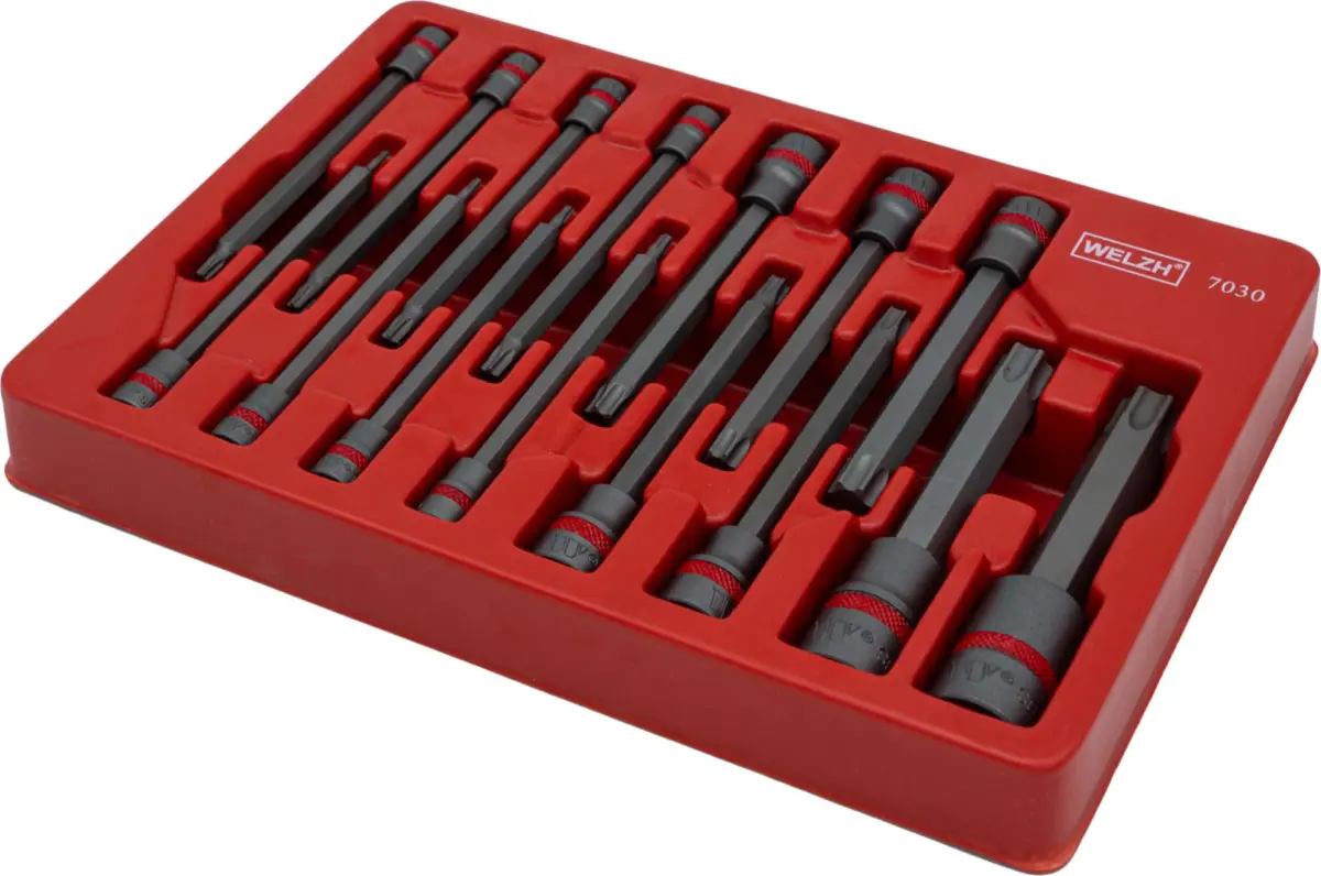 Bit Socket Set; Torx Set® T6-70 110mm Length SE-V Steel