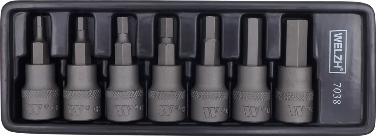 Hexagon Key Set 3/8dr; 48 mm, H3-H10