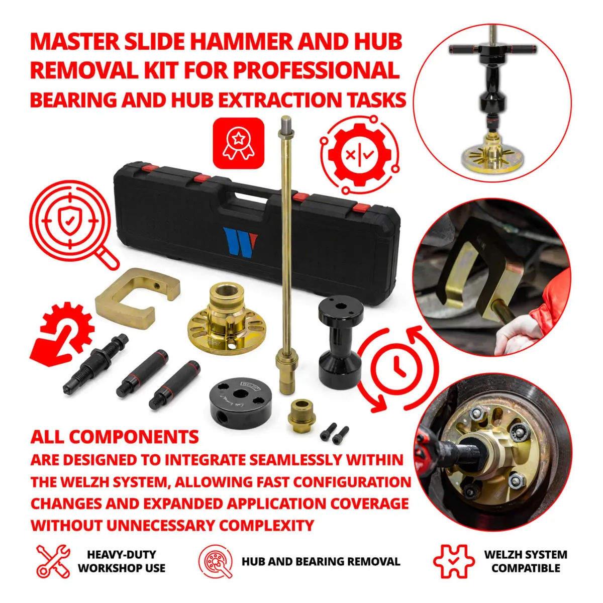 Slide Hammer & Hub Master Kit - Image 4