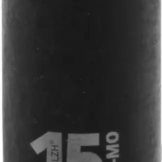 Semi Deep Thin Walled Impact Socket, 3/8'', 6pt, 8mm