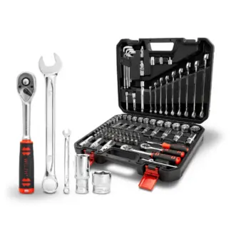 Socket Tool Set; 92-Piece Set 1/2'' & 1/4'' (Imperial Sizes)