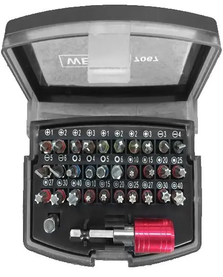 Bit Set; Coloured, 32-Piece