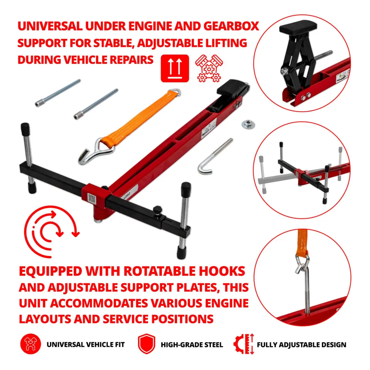 Universal Under Engine & Gearbox Support - Image 2