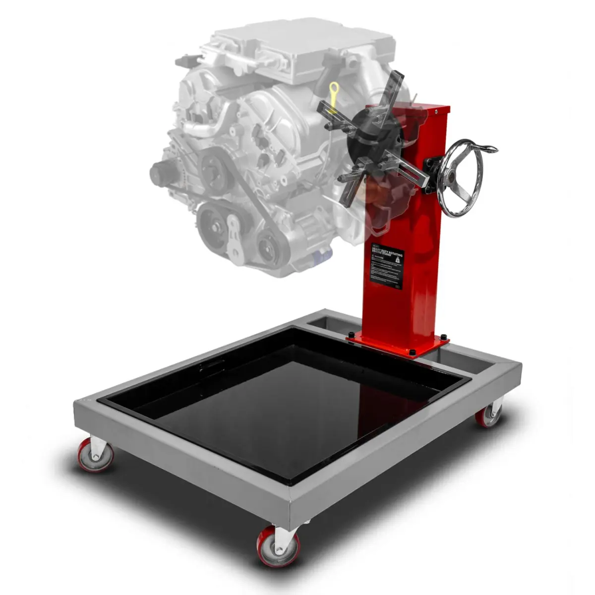Heavy Duty Rotating Engine Stand; 850-KG - Image 2