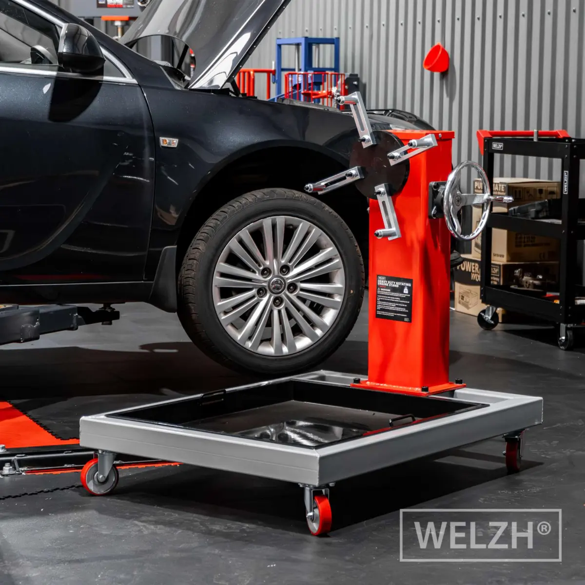 Heavy Duty Rotating Engine Stand; 850-KG - Image 4
