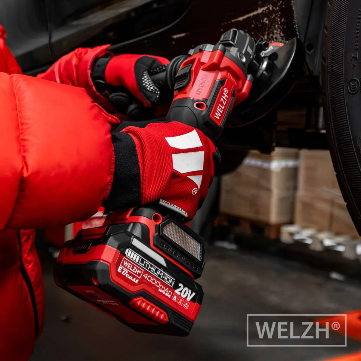 E-Beast? Cordless Brushless Angle Grinder - Image 4