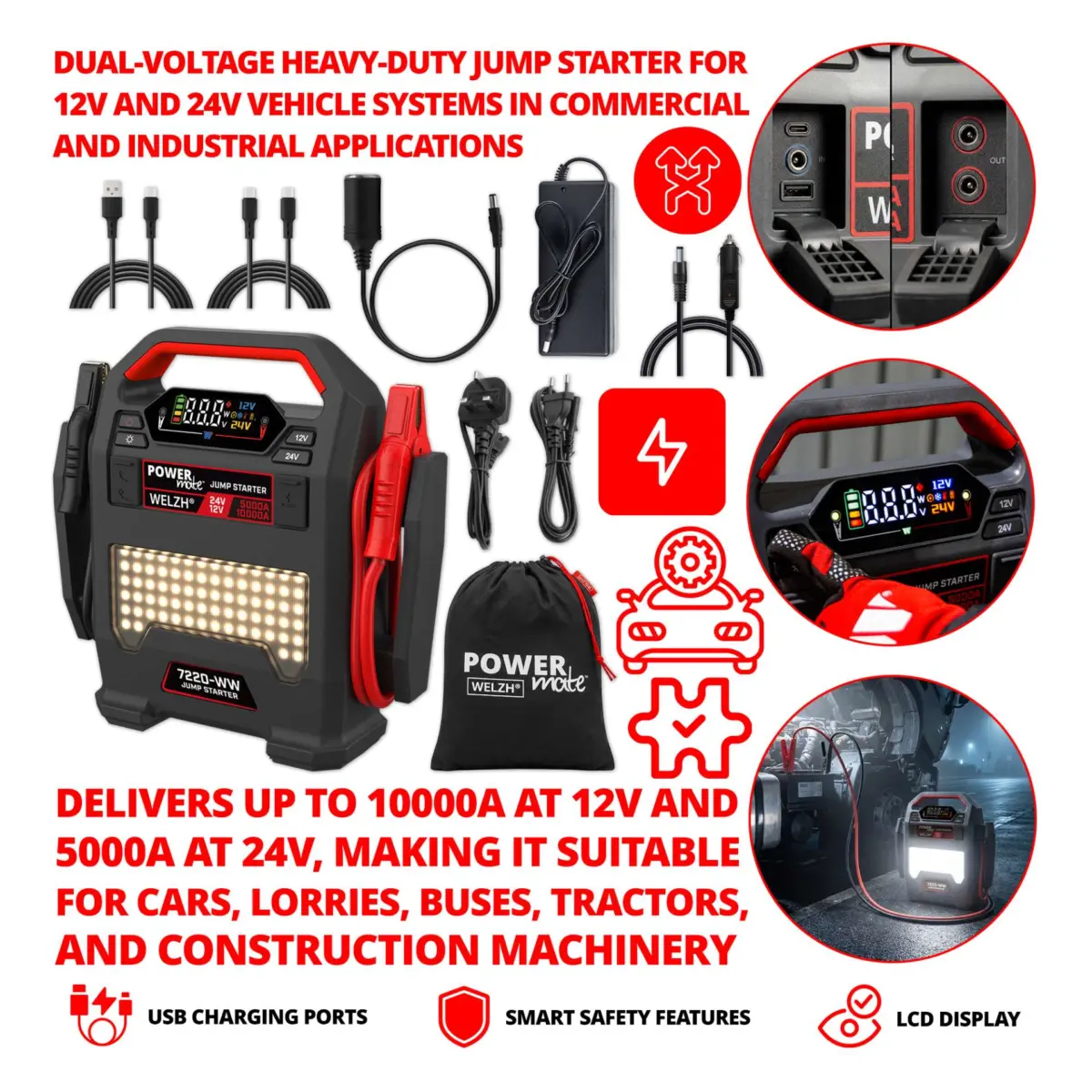 Power-Mate?'; 12V/10000A 24V/5000A Up To 16L Petrol and Diesel Engines - Image 3