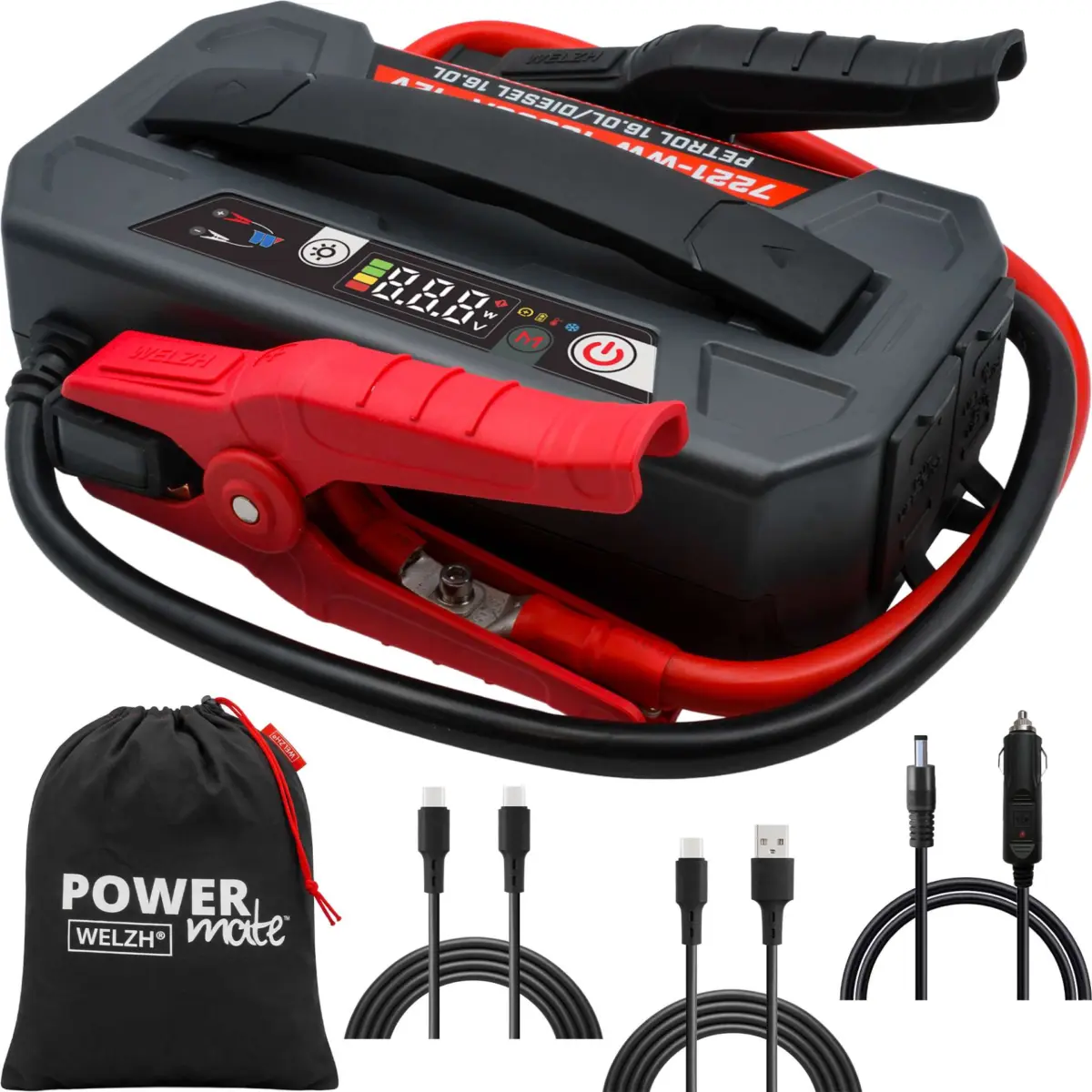 Power-Mate'?; 12-Volt 10000A Up To 16L Petrol and Diesel Engines - Image 3