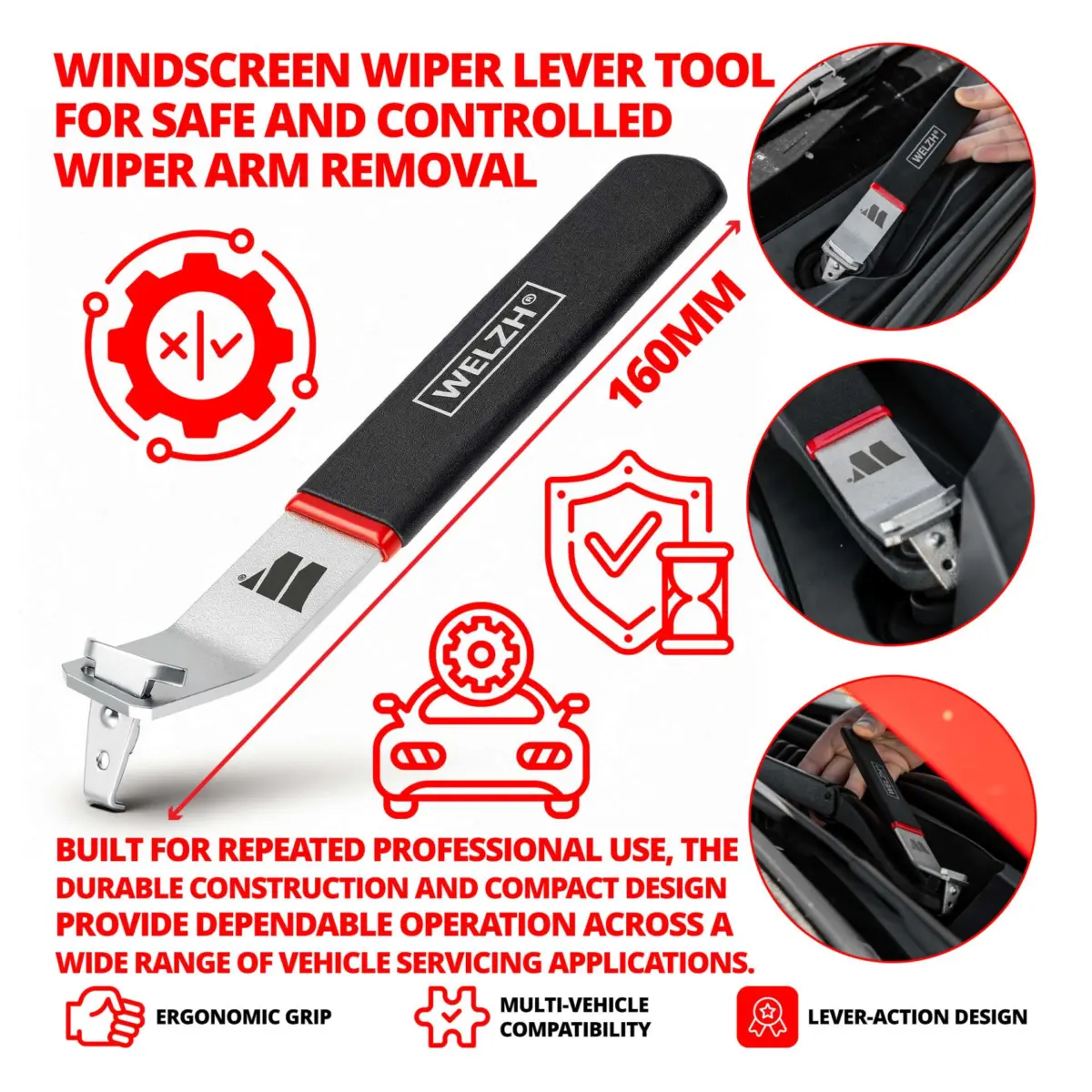 Windscreen Wiper Lever Tool - Image 3