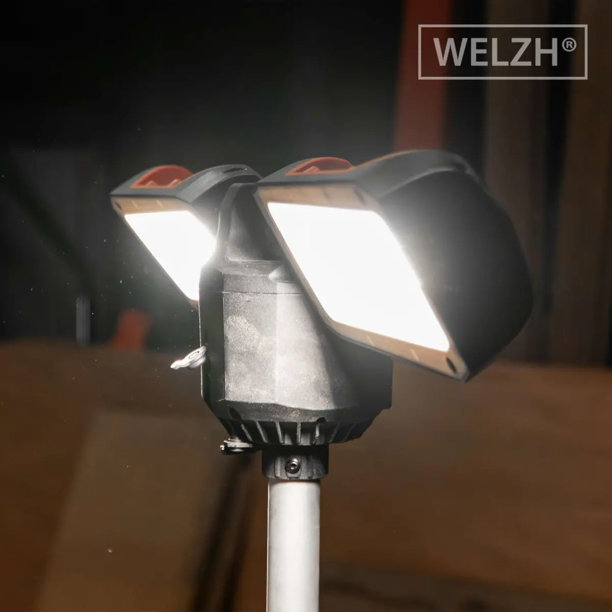 Rechargeable 6000 Lumen Adjustable Tripod Flood Light - Image 10