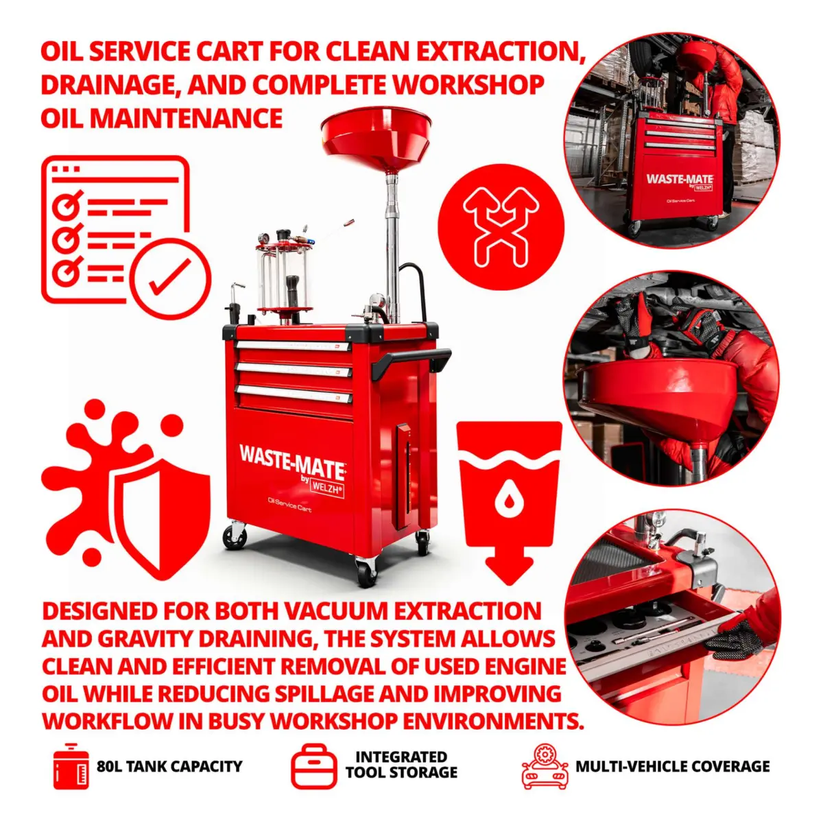 Waste Mate+?, Oil Service Cart - Image 4