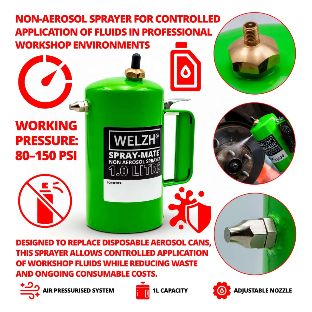 Spray-Mate?; Non Aerosol Sprayer (GREEN) - Image 2