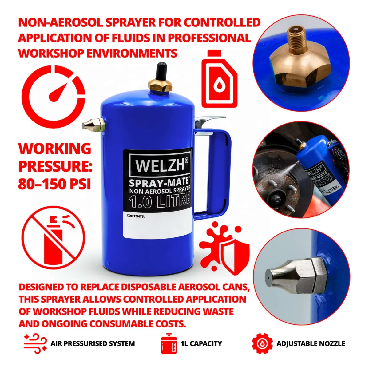 Spray-Mate?; Non Aerosol Sprayer (BLUE) - Image 2