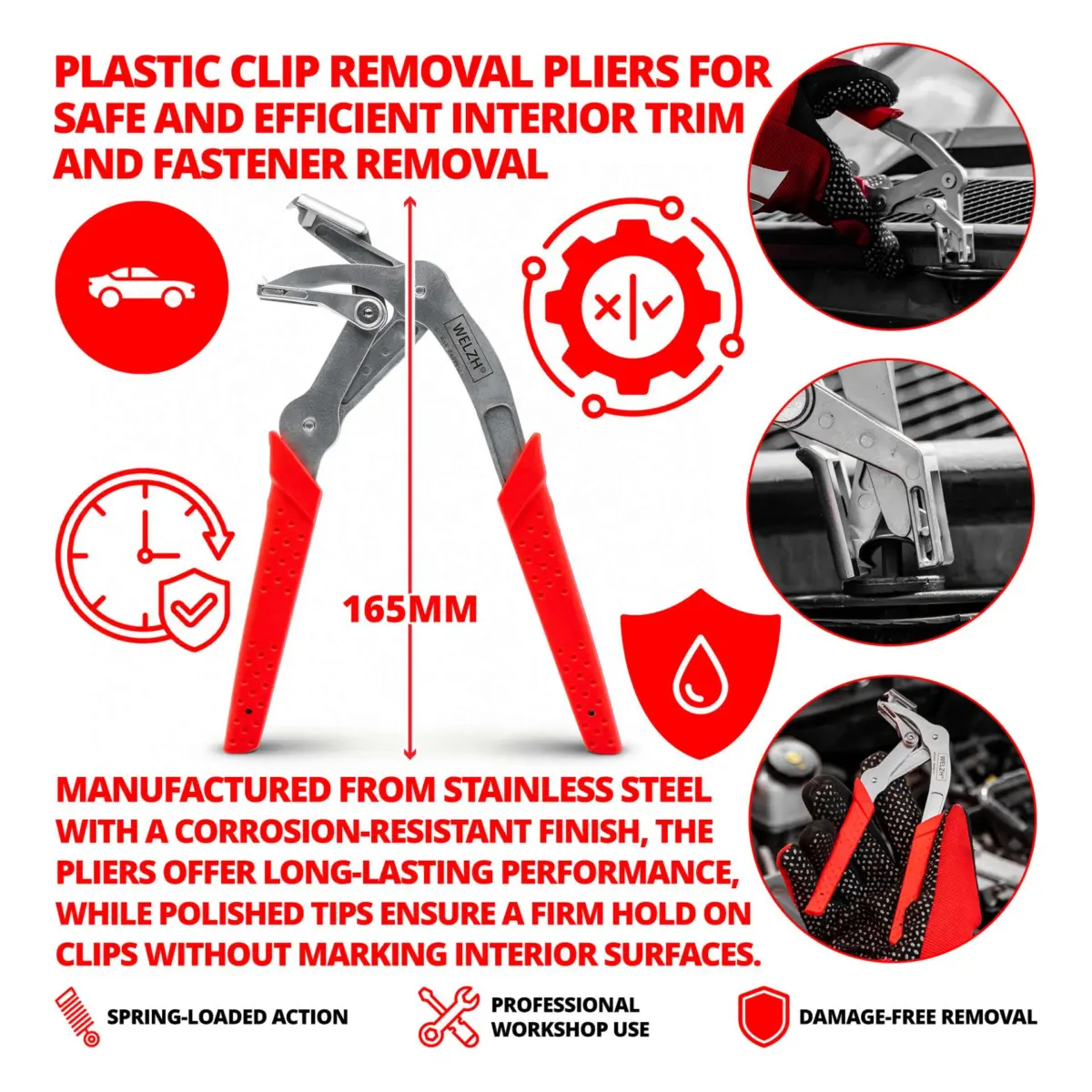 Plastic Clip Removal Plier - Image 3