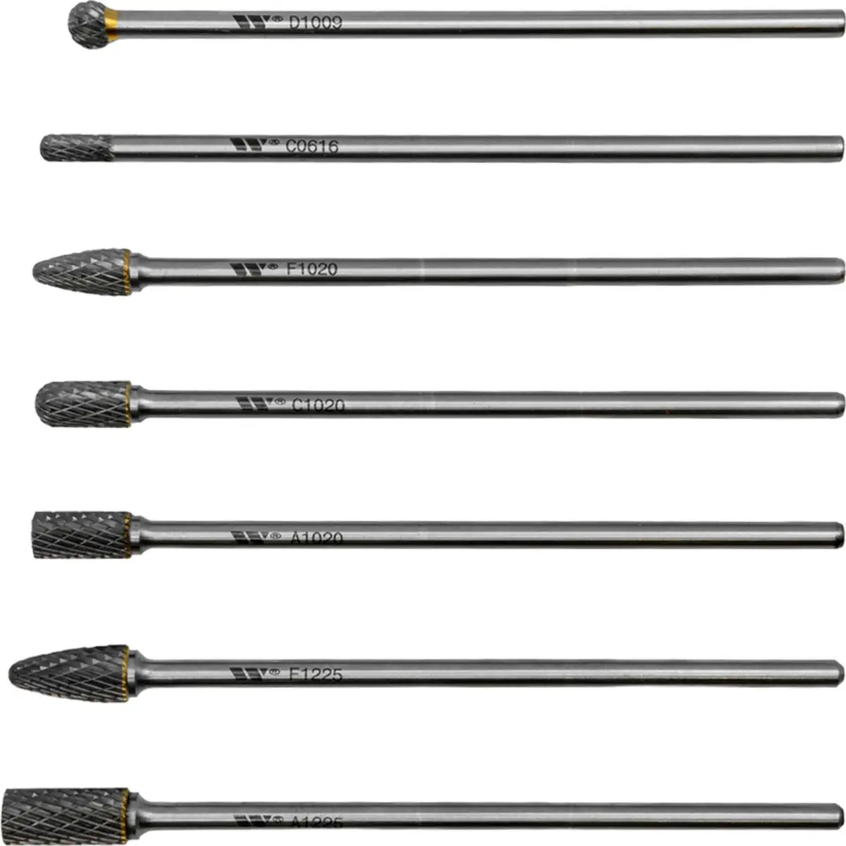 Burrs; Carbide, Long, 7-Piece - Image 2
