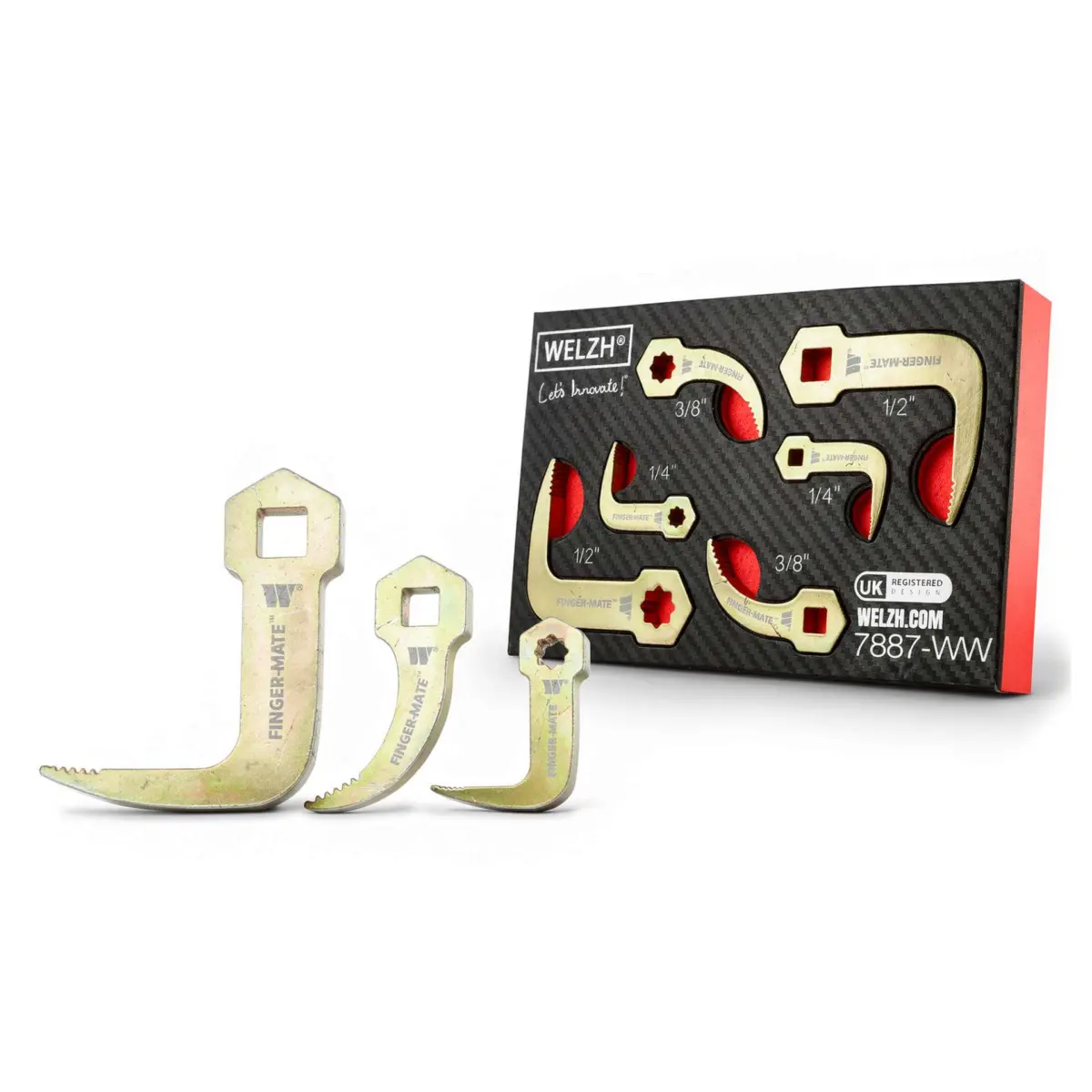 Finger-Mate?; Angled Version 6-Piece Set