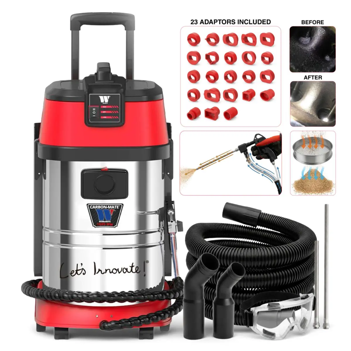 Carbon Mate +; Walnut Carbon-Cleaner