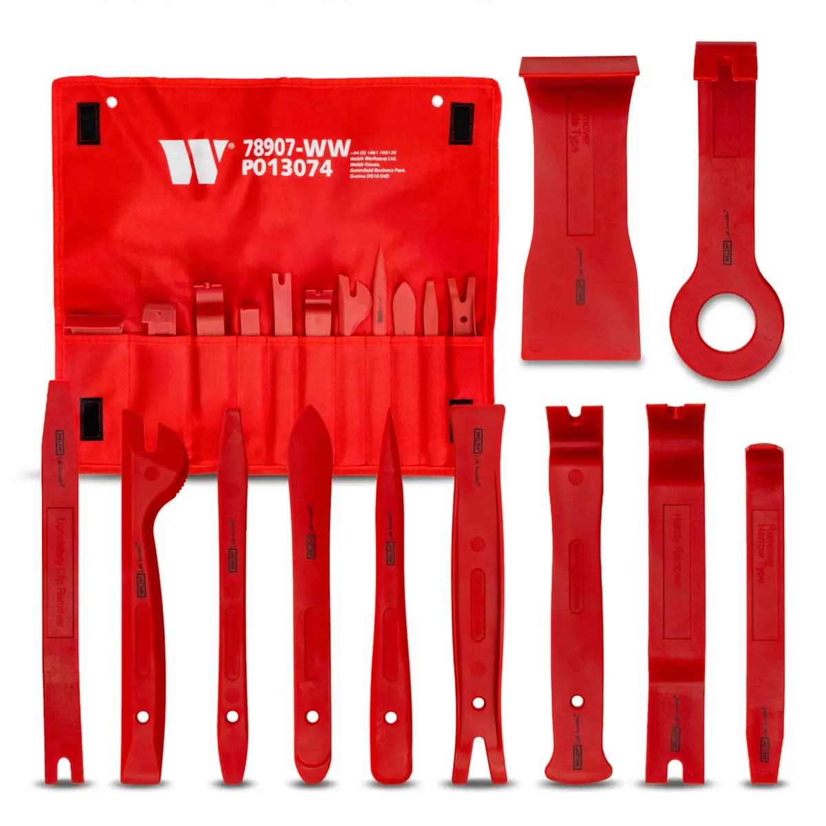 11- Piece Upholstery Trim Removal Tool Set