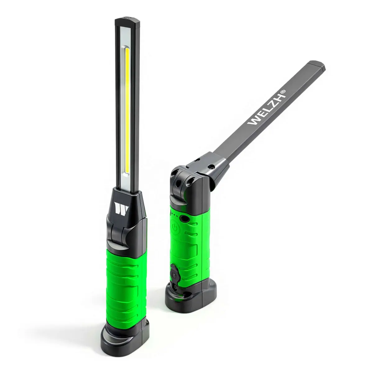 Slim Line Multifunction Rechargeable Inspection Work Light (Green)