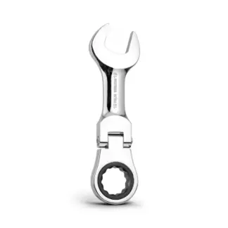 Ratchet Spanner; Flexi-Head, Stubby, 8 mm