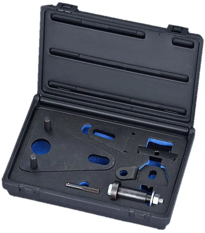 Flywheel Front Pulley Locking Tool Set - Renault & Nissan