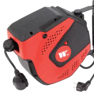 Retractable Power Cable Reel 15m for Electrical Tools EU fittings
