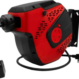 Retractable Power Cable Reel 15m for Electrical Tools UK fittings