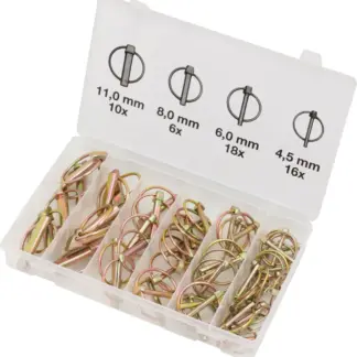 Linch Pin Assortment - 50-Pieces