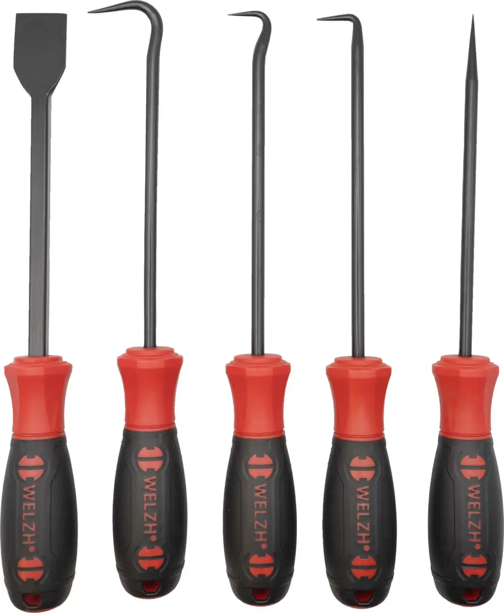 Pick and Hook Set & Scraper; 9-Piece - Image 2