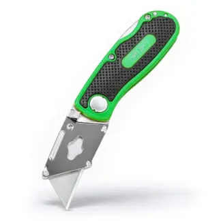 Knife; Folding with Clip, ''Green''