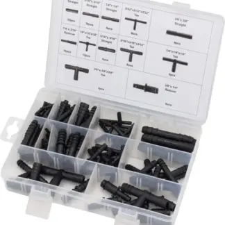 Hose Connector Kit; Plastic, 113-Piece
