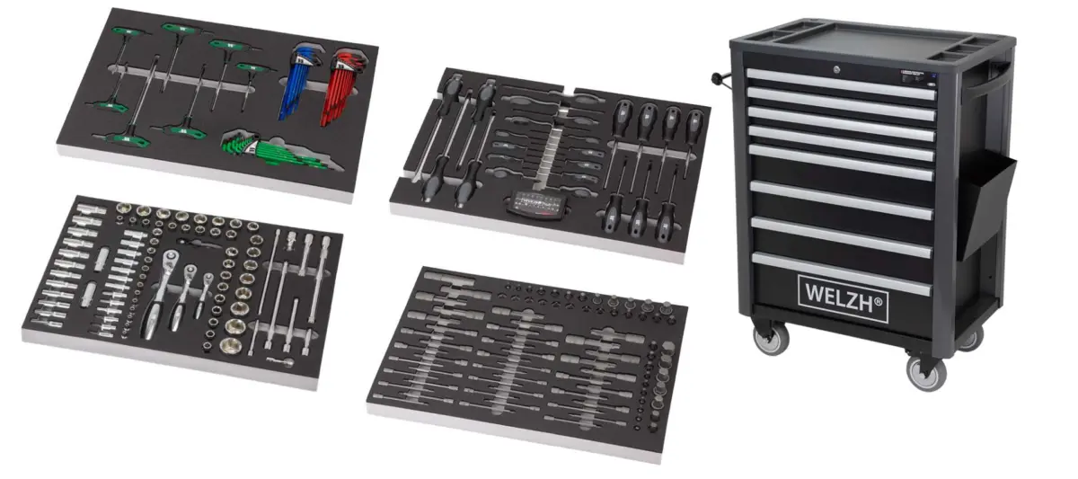 91010-WW & Tool Tray Assortment 4-Trays