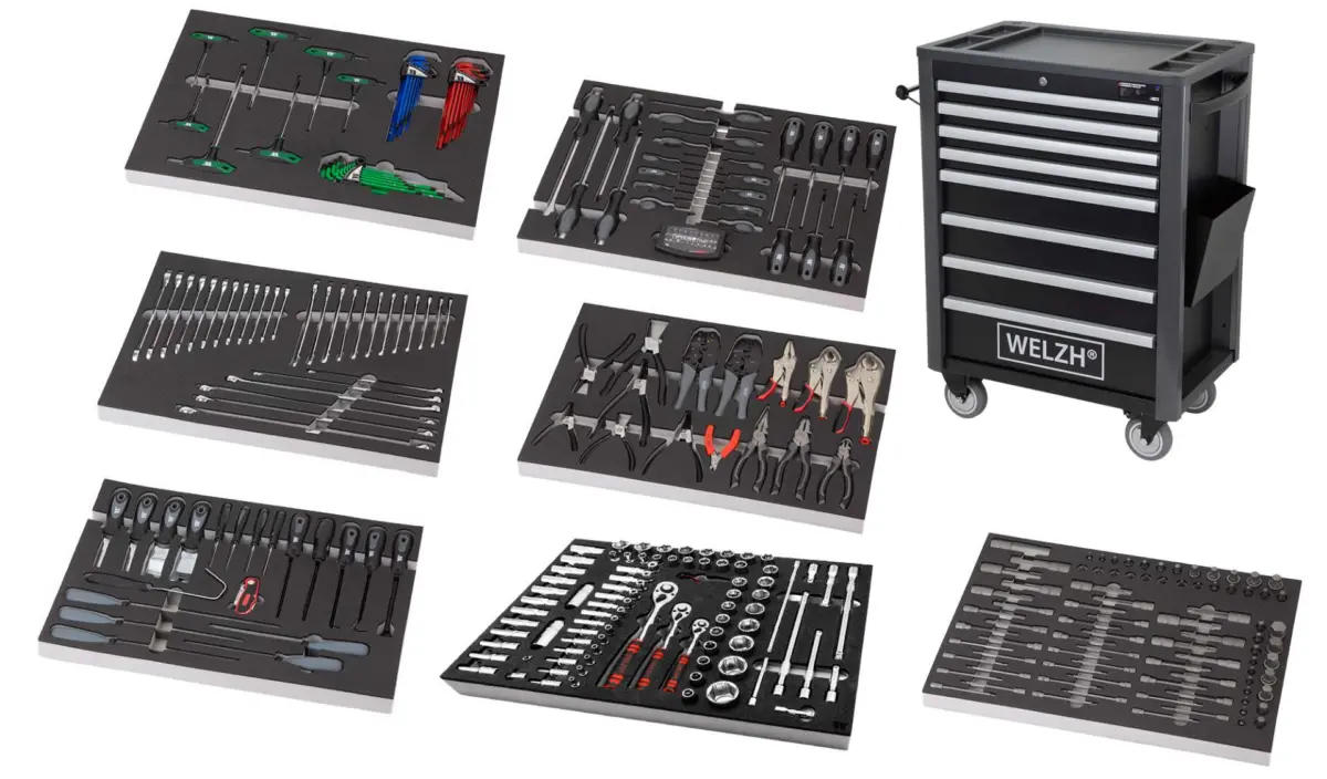 91010-WW & Tool Tray Assortment 7-Trays