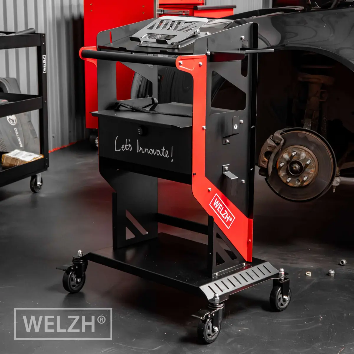 Automotive Diagnostic Tool Cart With Monitor Holder - Image 10
