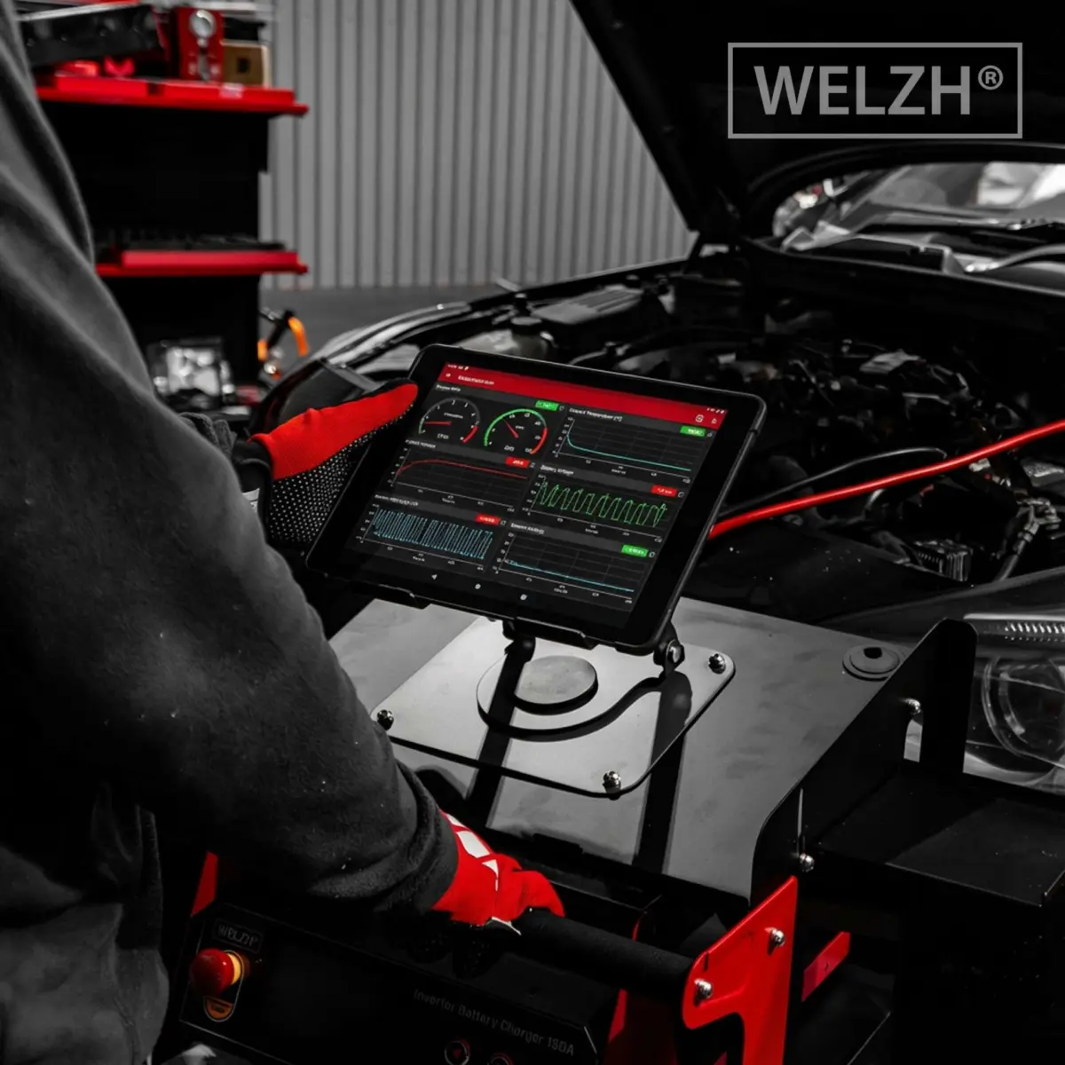 Automotive Diagnostic Tool Cart With Monitor Holder - Image 6