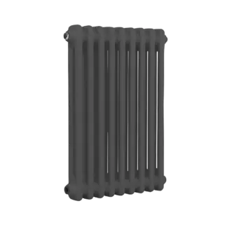 Baridi Horizontal Traditional 2 Column Radiator 600 x 427mm – Anthracite [DH356]