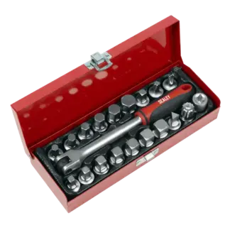 Oil Drain Plug Key Set 3/8"Sq Drive 20pc [AK759]
