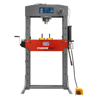 Sealey 50 Tonne Premier Heavy-Duty Floor Type Air/Hydraulic Press with Foot Pedal - YK509FAH [YK509FAH]